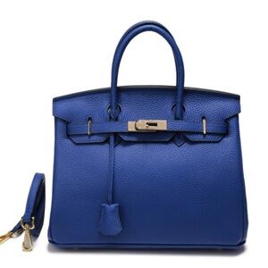 Chic Royal Blue Satchel